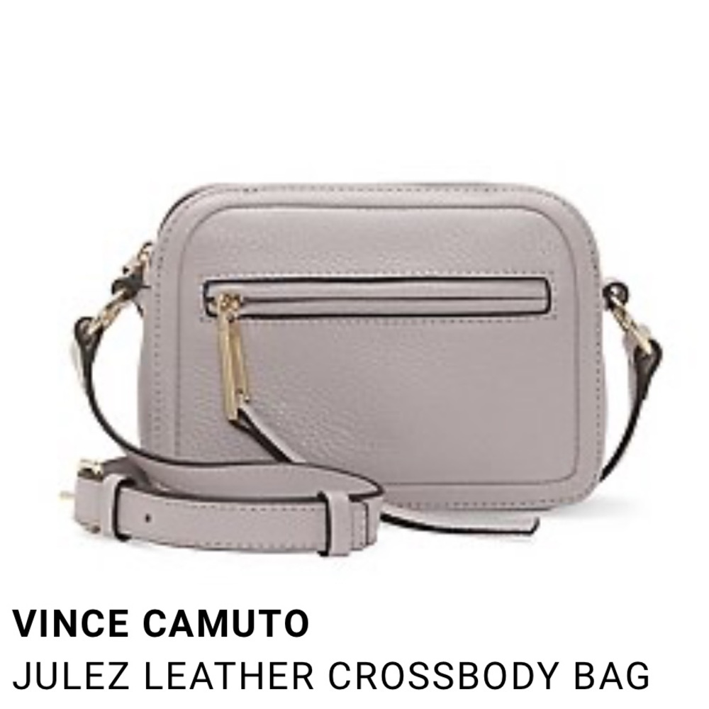 NWOT Vince Camuto Julez Crossbody Bag, Dusty Purple